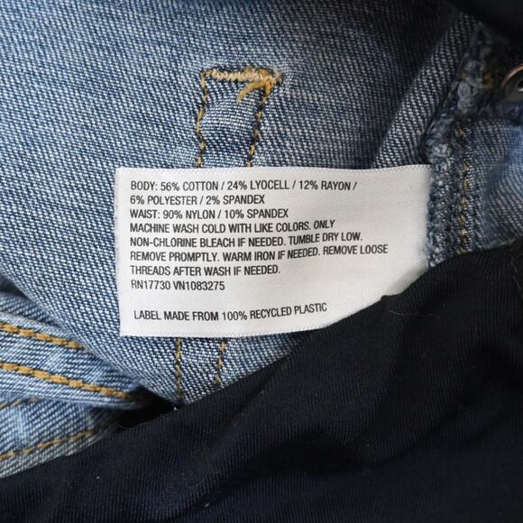 Isabel Maternity Women's 2 Straight Crop Jeans - Picture 9 of 9